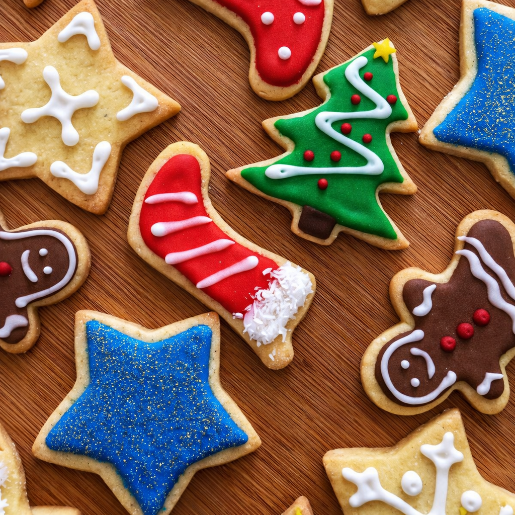 SABOROSOS BISCOITOS NATALINOS PARA SE DELICIAR NO NATAL